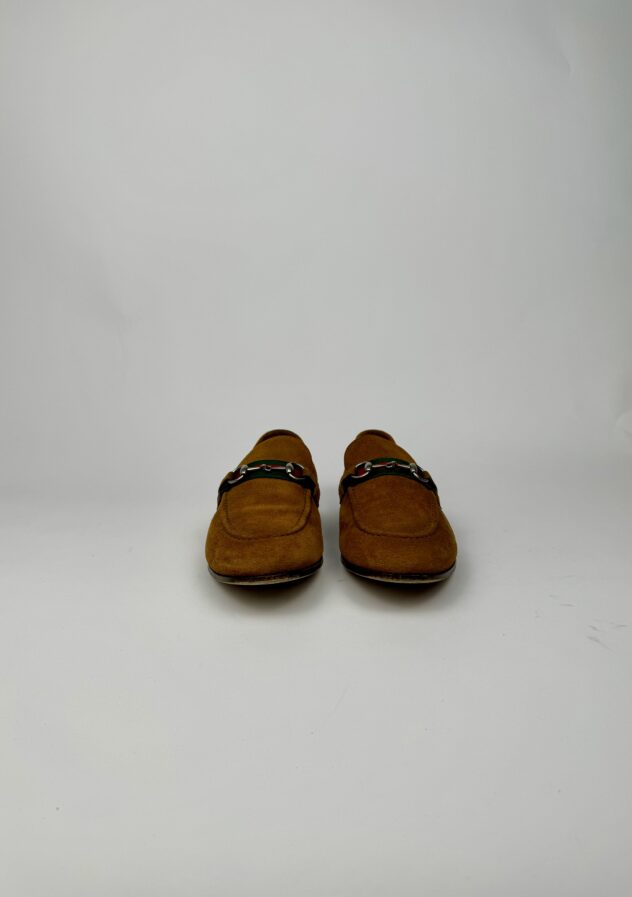 Gucci suede loafers - camel - size 37.5 - buy now at The Collectives Amsterdam