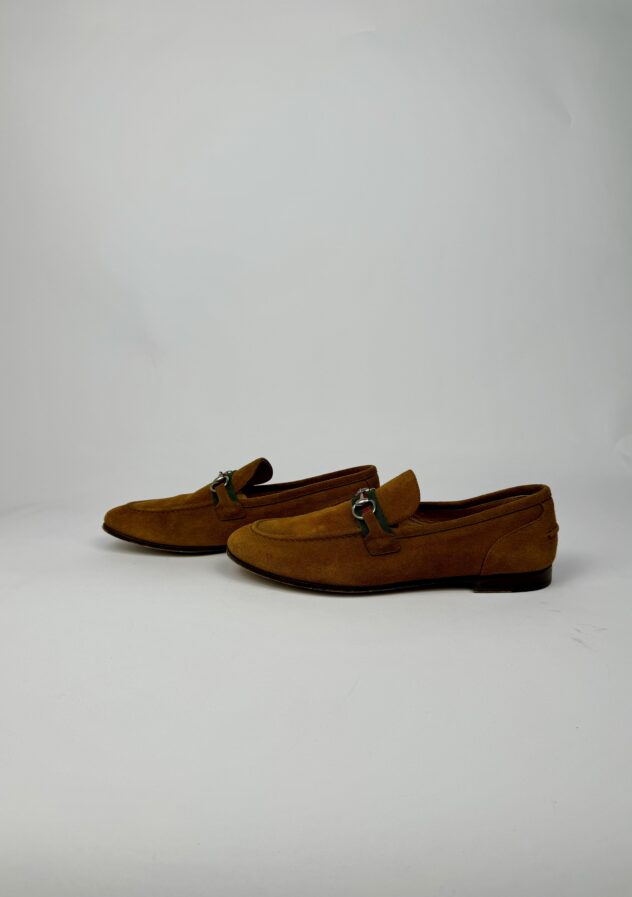 Gucci suede loafers - camel - size 37.5 - buy now at The Collectives Amsterdam