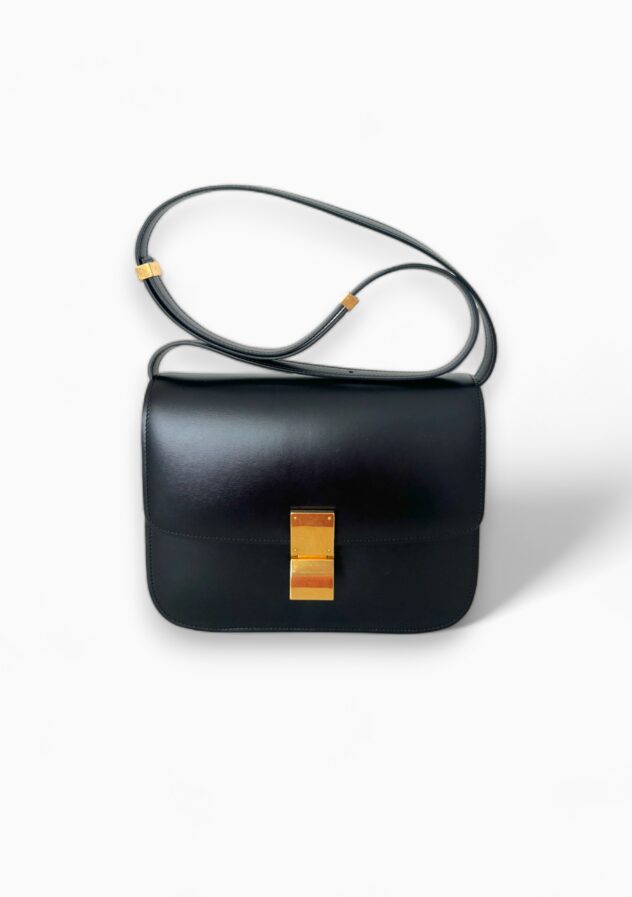 Celine Classic Box Flap Bag - The Collectives Amsterdam - rent and buy secondhand and vintage designer clothes