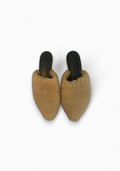 Jenni Kayne Shearling Mule Slippers - Size 39 - The Collectives Amsterdam - rent and buy secondhand and vintage designer clothes