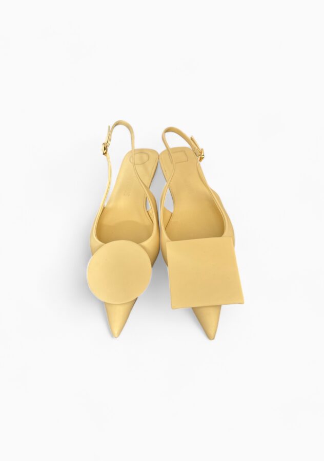 Jacquemus Les Slingbacks Duelo Flats - The Collectives Amsterdam - rent and buy secondhand and vintage designer clothes