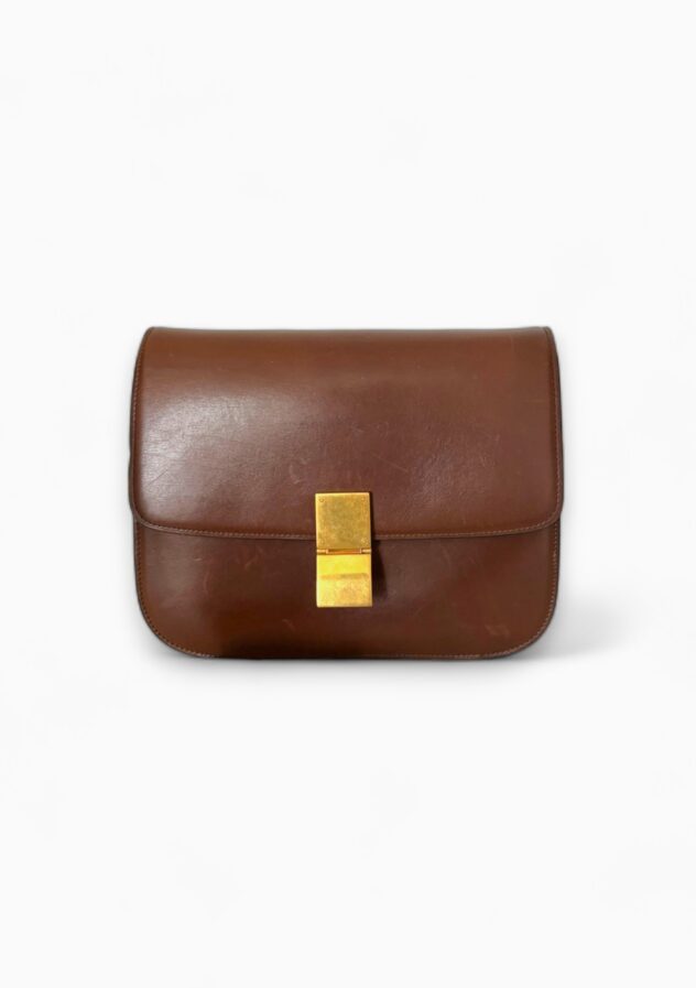 Celine Classic Box Shoulder Bag - The Collectives Amsterdam - rent and buy secondhand and vintage designer clothes