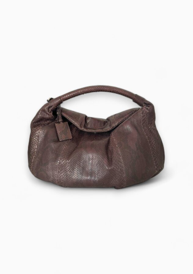 Jil Sander Python Hobo Bag - The Collectives Amsterdam - rent and buy secondhand and vintage designer clothes